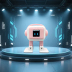 Novo Robô Inteligente de Mesa com IA, Robô Interativo que Fala e Dança para Crianças, com Ativação por Voz e Tela TFT de 1,54 Polegadas.