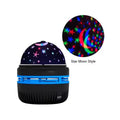 **Luzes Noturnas LED Céu Estrelado USB – Projetor Mágico de Lua e Estrelas, Bola de Luz para Decoração e Atmosfera de Quarto e Casa, ideal para Natal.