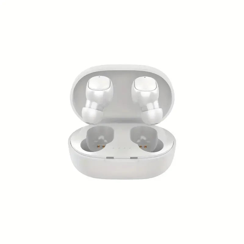 **Fone de Ouvido Original A6S TWS Sem Fio – Earbuds Bluetooth Esportivos com Som Estéreo para Xiaomi, Huawei e iPhone**