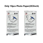 Mini Impressora Térmica HPRT para Fotos Coloridas, Impressora Inteligente Bluetooth Portátil de Bolso para Celular, ideal para Presentes e Fotos – MT53 Novo.
