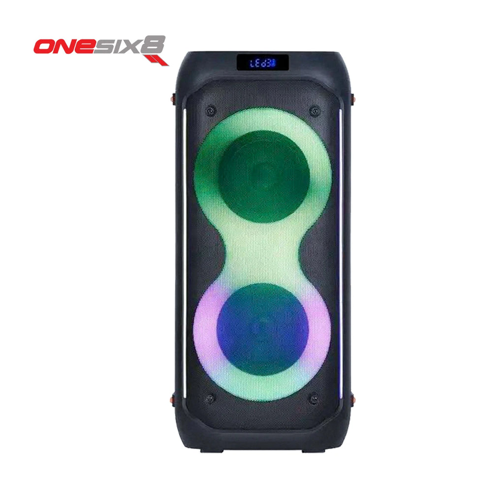 Caixa de Som Portátil com Luzes LED RGB, Alto-Falante Bluetooth Badio, Sucesso de Vendas 2024, com Efeitos de Iluminação LED para Celular e Festas ao Ar Livre.