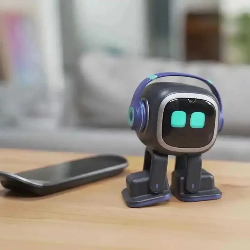 Novo Robô Inteligente de Mesa com IA, Robô Interativo que Fala e Dança para Crianças, com Ativação por Voz e Tela TFT de 1,54 Polegadas.