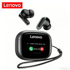Novos Fones de Ouvido Bluetooth Lenovo TWS Inteligentes com Tela Digital, Design Intra-Auricular, Cancelamento de Ruído ANC, Longo Alcance Sem Fio, Microfone Integrado e Controle por Toque. 🎧