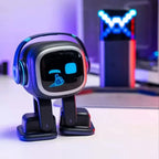 Novo Robô Inteligente de Mesa com IA, Robô Interativo que Fala e Dança para Crianças, com Ativação por Voz e Tela TFT de 1,54 Polegadas.