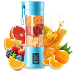 Novo Liquidificador Portátil Elétrico Mini – Garrafa Mixer para Sucos, Vitaminas e Milk-shakes – Copo Espremedor para Cozinha e Uso Doméstico