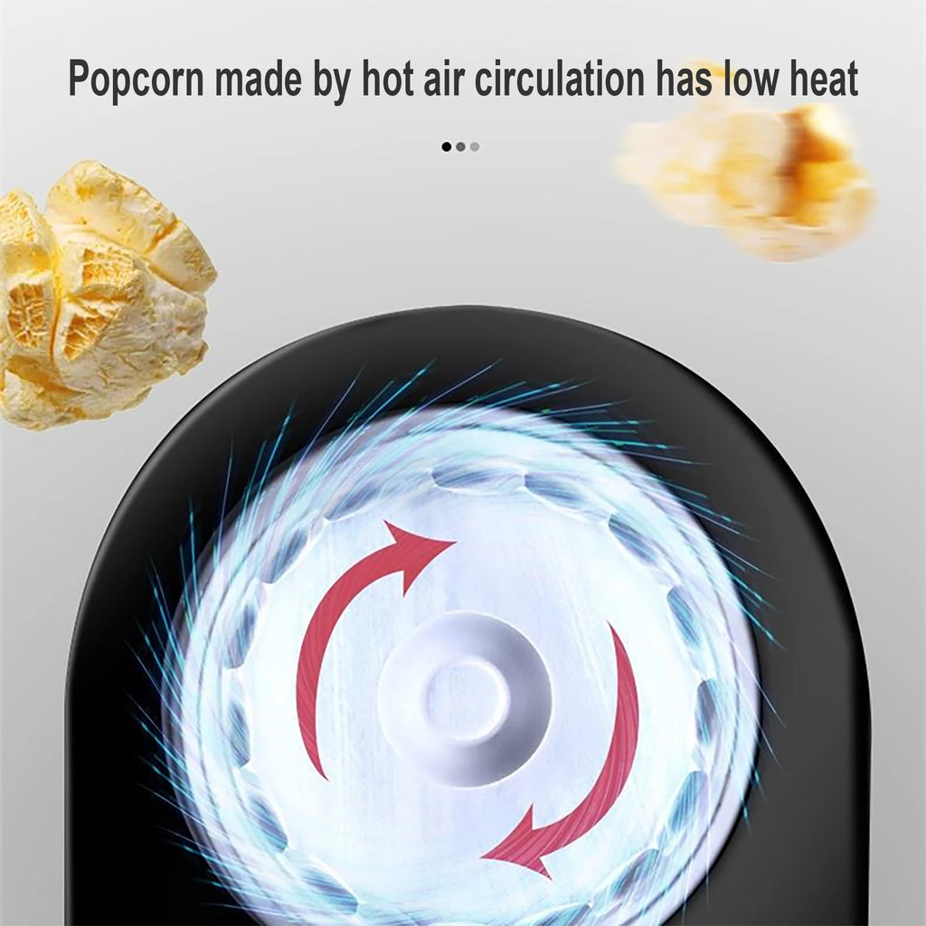 Pipoqueira Doméstica Sonifer – Máquina de Pipoca Saudável com Ar Quente, Sem Óleo, para Cozinha, Crianças, Pipoca Caseira DIY e Lanches para Filmes.