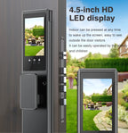 3D Face Ai Smart Voice Interaction Door Lock Tuya Wifi Fingerprint Cerradura Inteligente Digital Door Lock With Camera for Home