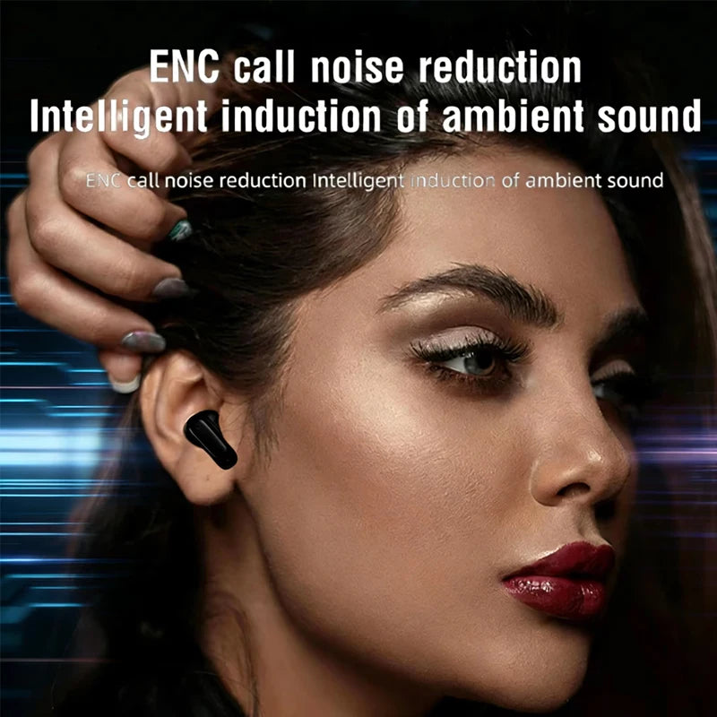 Novos Fones de Ouvido Bluetooth Lenovo TWS Inteligentes com Tela Digital, Design Intra-Auricular, Cancelamento de Ruído ANC, Longo Alcance Sem Fio, Microfone Integrado e Controle por Toque. 🎧