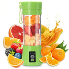 Novo Liquidificador Portátil Elétrico Mini – Garrafa Mixer para Sucos, Vitaminas e Milk-shakes – Copo Espremedor para Cozinha e Uso Doméstico