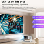 Projetor Mini Portátil AS62 4K, espelhamento de tela em HD, Android, Wi-Fi, suporte a vídeo 1080P, projetor para home theater (cinema em casa), plugue padrão europeu (EU Plug).