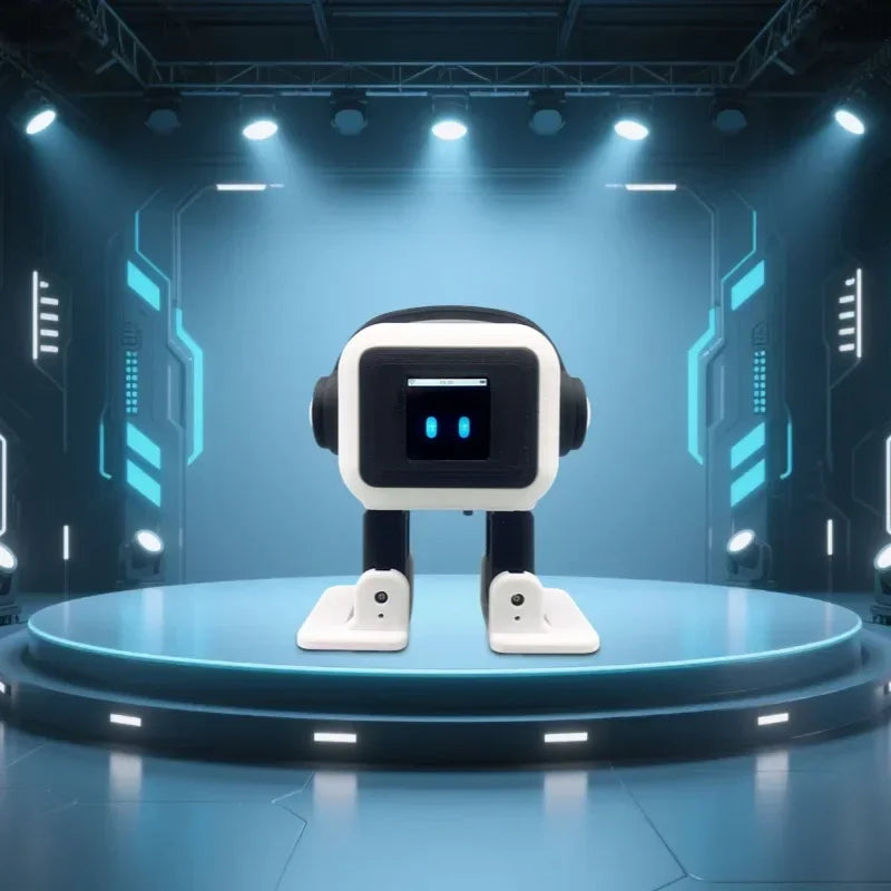 Novo Robô Inteligente de Mesa com IA, Robô Interativo que Fala e Dança para Crianças, com Ativação por Voz e Tela TFT de 1,54 Polegadas.